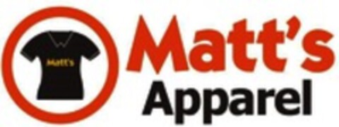 Matt's Apparel Logo (WIPO, 09/22/2017)