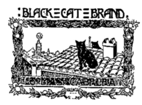 BLACK CAT BRAND Logo (WIPO, 17.03.1951)