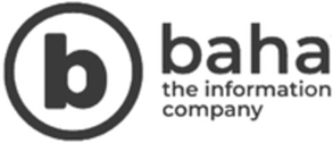 b baha the information company Logo (WIPO, 17.08.2021)