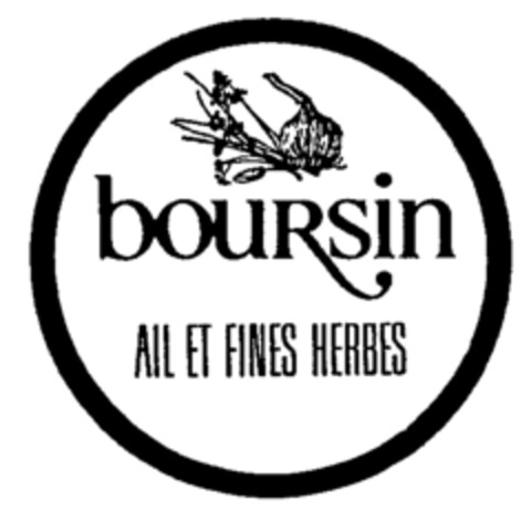 boursin AIL ET FINES HERBES Logo (WIPO, 23.08.1967)