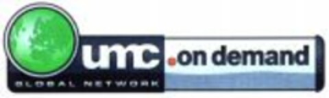 umc.on demand GLOBAL NETWORK Logo (WIPO, 09.08.2007)