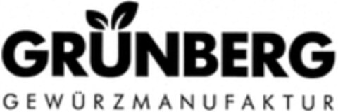 GRÜNBERG GEWÜRZMANUFAKTUR Logo (WIPO, 02/02/2018)