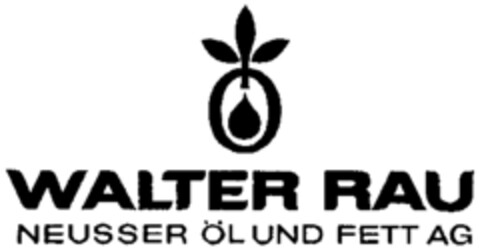 WALTER RAU NEUSSER ÖL UND FETT AG Logo (WIPO, 28.03.1979)