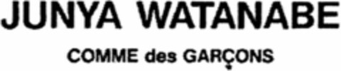 JUNYA WATANABE COMME des GARÇONS Logo (WIPO, 19.10.2010)