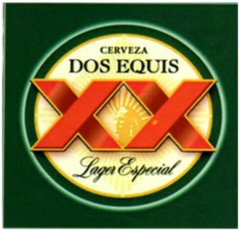 CERVEZA DOS EQUIS XX Lager Especial Logo (WIPO, 02.03.2011)