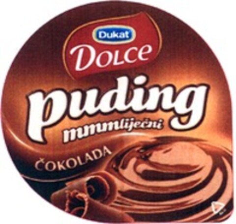 Dukat DOLCE puding mmmlijecni COKOLADA Logo (WIPO, 25.08.2011)