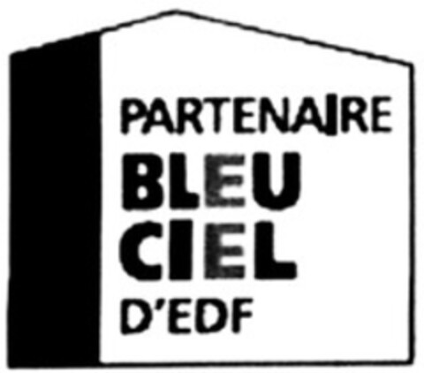 PARTENAIRE BLEU CIEL D'EDF Logo (WIPO, 01/15/2013)