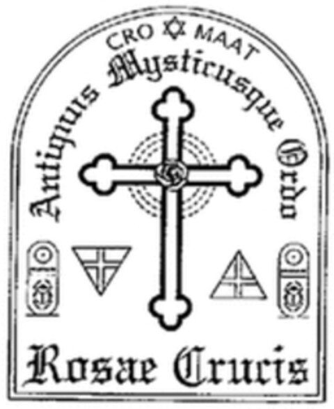 CRO MAAT Antiquus Mysticusque Ordo Rosae Crucis Logo (WIPO, 13.09.2016)