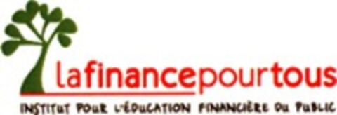 lafinancepourtous INSTITUT POUR L'ÉDUCATION FINANCIÈRE DU PUBLIC Logo (WIPO, 10.01.2008)