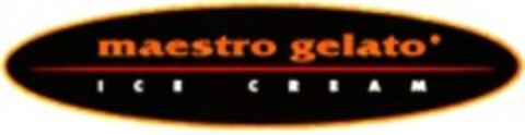 maestro gelato ICE CREAM Logo (WIPO, 17.06.2009)