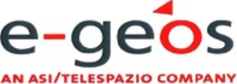 e-geos AN ASI/TELESPAZIO COMPANY Logo (WIPO, 09/11/2009)