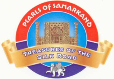 PEARLS OF SAMARKAND TREASURES OF THE SILK ROAD Logo (WIPO, 04/29/2010)