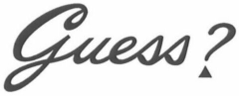 Guess? Logo (WIPO, 01.11.2012)