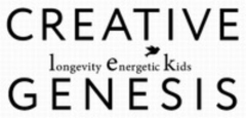 CREATIVE Longevity Energetic Kids GENESIS Logo (WIPO, 06/20/2014)