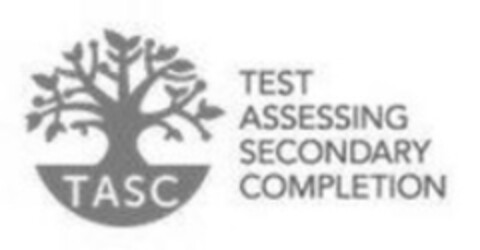 TASC TEST ASSESSING SECONDARY COMPLETION Logo (WIPO, 08.04.2015)