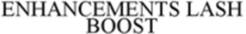 ENHANCEMENTS LASH BOOST Logo (WIPO, 03/01/2016)