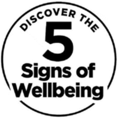 DISCOVER THE 5 Signs of Wellbeing Logo (WIPO, 20.06.2022)