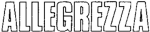 ALLEGREZZA Logo (WIPO, 12.05.2000)