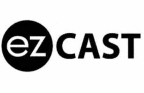 EZ CAST Logo (WIPO, 11/06/2008)