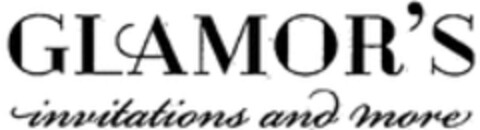 GLAMOR'S invitations and more Logo (WIPO, 27.12.2012)