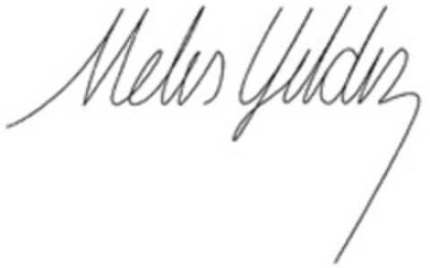 Melis Yildiz Logo (WIPO, 07/31/2013)