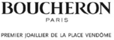 BOUCHERON PARIS PREMIER JOAILLIER DE LA PLACE VENDÔME Logo (WIPO, 04.12.2013)