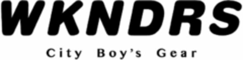 WKNDRS City Boy's Gear Logo (WIPO, 22.12.2015)