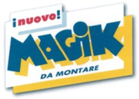 ¡nuovo! MAGIK DA MONTARE Logo (WIPO, 22.02.2016)