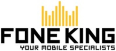 FONE KING YOUR MOBILE SPECIALISTS Logo (WIPO, 06/28/2016)