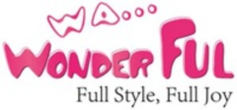 wa WonderFul Full Style, Full Joy Logo (WIPO, 11/25/2016)