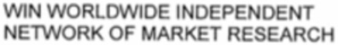 WIN WORLDWIDE INDEPENDENT NETWORK OF MARKET RESEARCH Logo (WIPO, 17.04.2020)