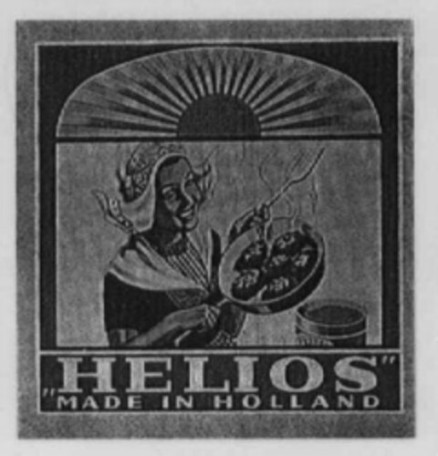 HELIOS MADE IN HOLLAND Logo (WIPO, 03.08.1955)