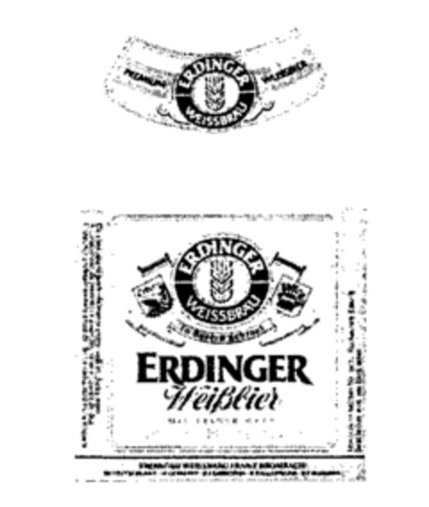 ERDINGER Weißbier Logo (WIPO, 28.12.1989)