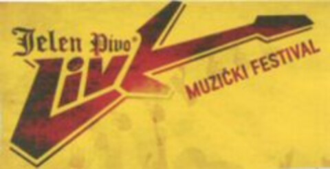 Jelen Pivo Live MUZICKI FESTIVAL Logo (WIPO, 27.02.2007)