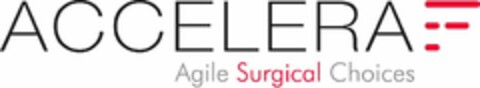 ACCELERA Agile Surgical Choices Logo (WIPO, 02/18/2019)
