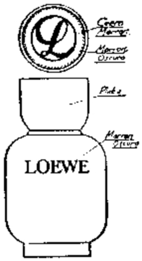 L LOEWE Logo (WIPO, 18.01.1982)