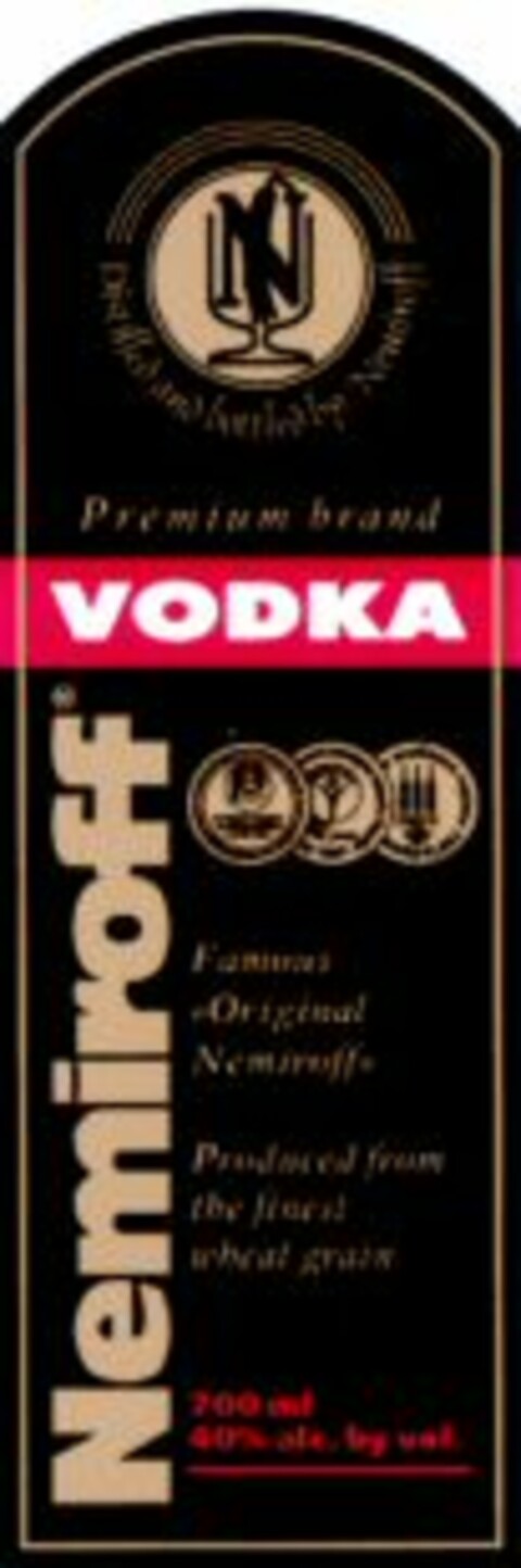 Nemiroff VODKA Logo (WIPO, 31.03.2003)