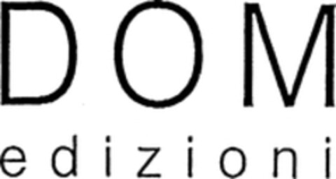 DOM edizioni Logo (WIPO, 06/25/2007)