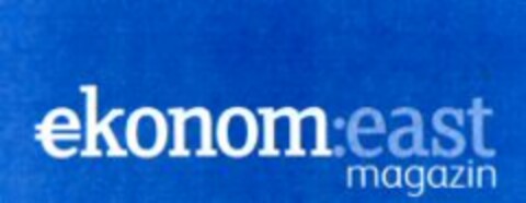 ekonom:east magazin Logo (WIPO, 12.10.2007)