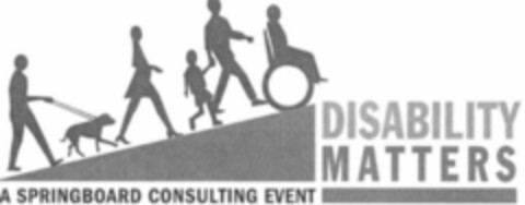 DISABILITY MATTERS A SPRINGBOARD CONSULTING EVENT Logo (WIPO, 09.11.2012)