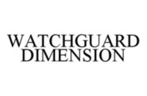 WATCHGUARD DIMENSION Logo (WIPO, 06.01.2014)