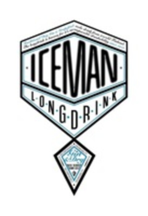 ICEMAN LONGDRINK - INCOMPARABLE DRUNKABILITY - Gin & Dry - BEST SERVED DAMN COLD Logo (WIPO, 11/04/2015)