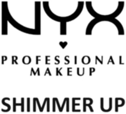 NYX PROFESSIONAL MAKEUP SHIMMER UP Logo (WIPO, 04.02.2019)