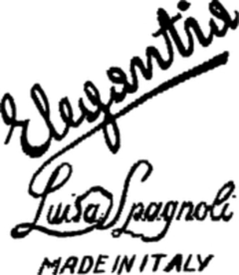 Elegantia Luisa Spagnoli Logo (WIPO, 06/25/1980)