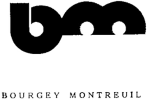 bm BOURGEY MONTREUIL Logo (WIPO, 19.12.1988)