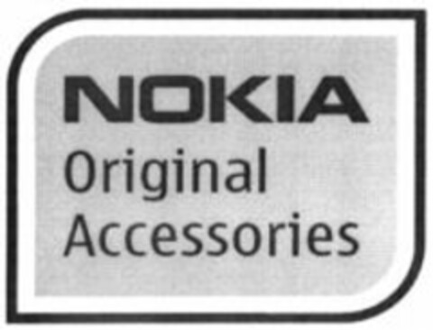 NOKIA Original Accessories Logo (WIPO, 13.04.2007)