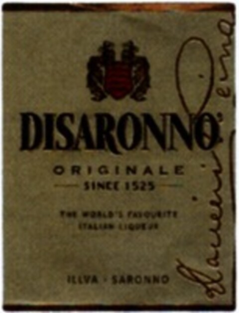 DISARONNO Logo (WIPO, 26.08.2009)