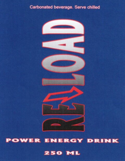 RELOAD POWER ENERGY DRINK 250 ML Logo (WIPO, 15.11.2010)