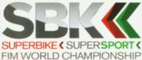 SBK SUPERBIKE SUPERSPORT FIM WORLD CHAMPIONSHIP Logo (WIPO, 06.12.2011)