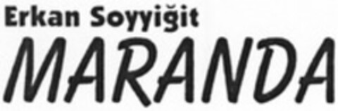 Erkan Soyyigit MARANDA Logo (WIPO, 11/02/2012)